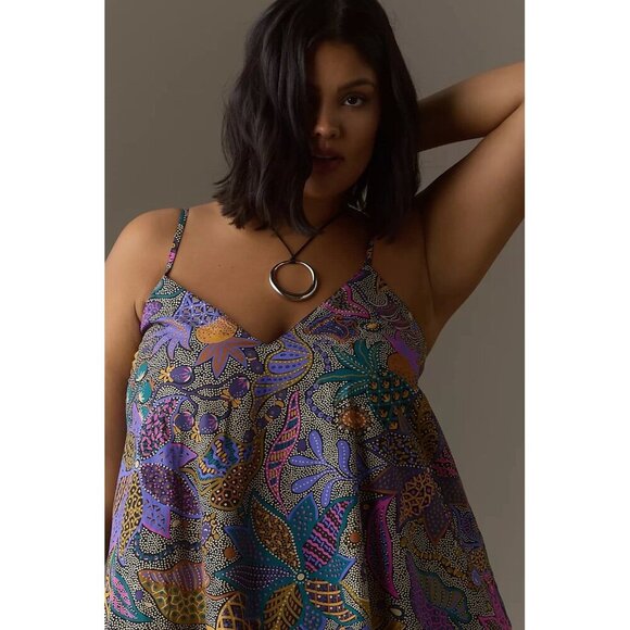 NWT Size 1X - Love The Label Cotton Swing Mini Dress (NWT US$ 228) - Picture 6 of 16